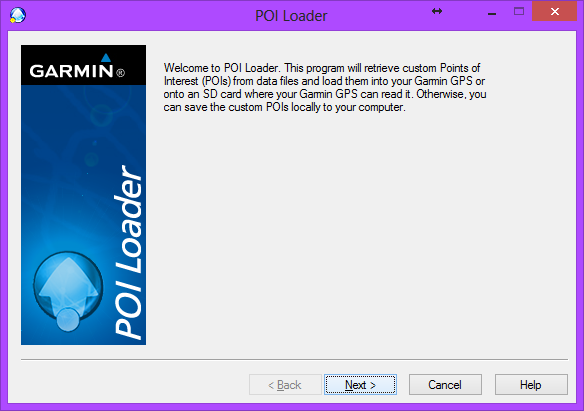 - Garmin POI
